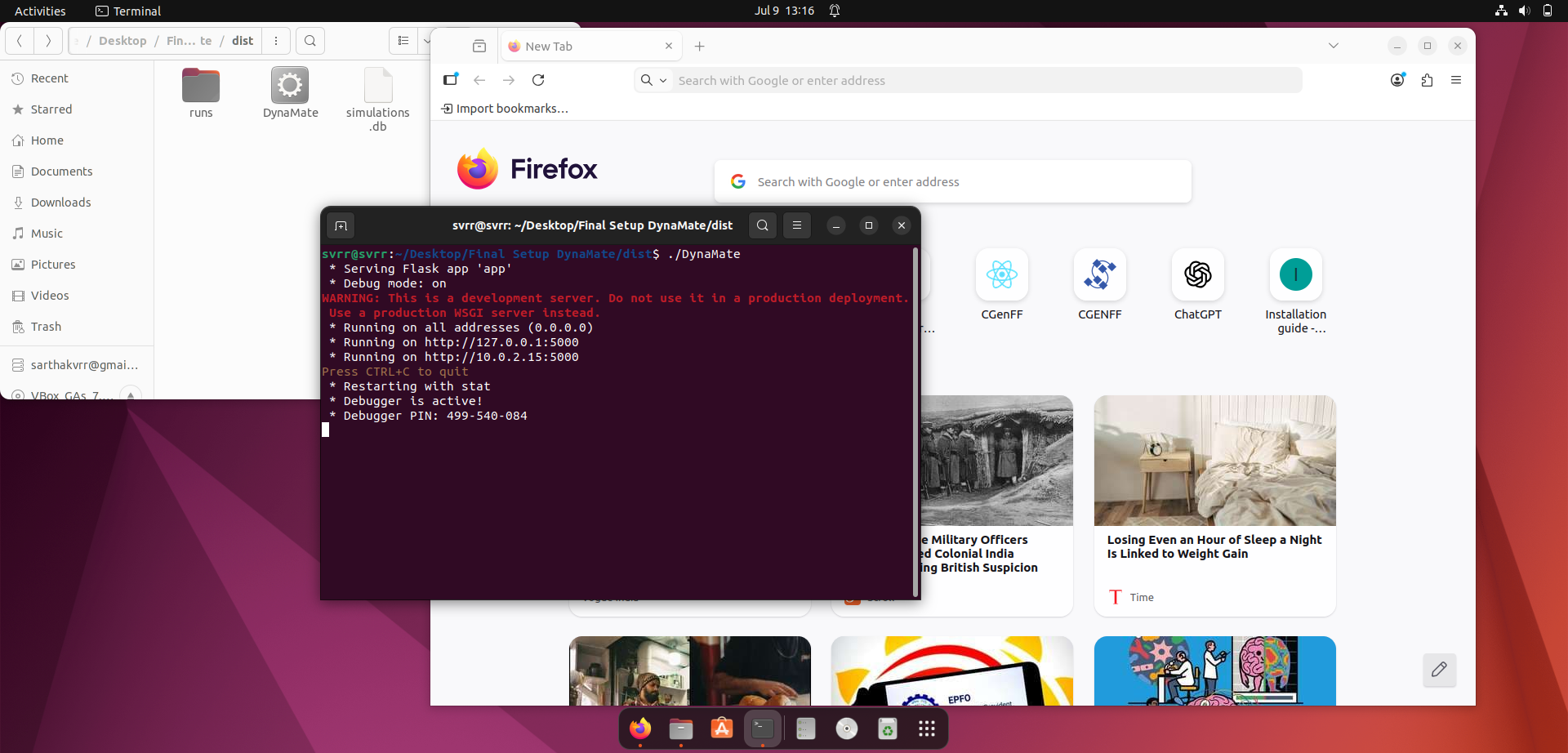 Open on Web Automatically